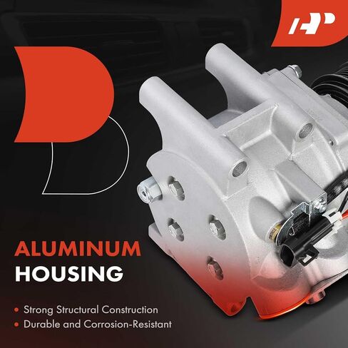 A-Premium Air Conditioner AC Compressor with Clutch Compatible with Chevrolet Trailblazer, Trailblazer EXT & GMC Envoy, Envoy XL, Envoy XUV & Buick Rainier & Isuzu Ascender & Oldsmobile Bravada in Saudi Arabia