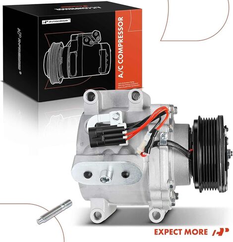 A-Premium Air Conditioner AC Compressor with Clutch Compatible with Chevrolet Trailblazer, Trailblazer EXT & GMC Envoy, Envoy XL, Envoy XUV & Buick Rainier & Isuzu Ascender & Oldsmobile Bravada in Saudi Arabia