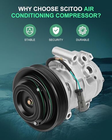 SCITOO AC Compressor for Cars for 2004-2006 for Chevrolet for Colorado 2.8L in Saudi Arabia
