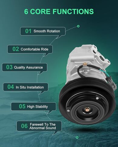 SCITOO AC Compressor for Cars for 2004-2006 for Chevrolet for Colorado 2.8L in Saudi Arabia