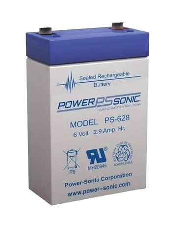 Power Sonic PS628 6v 2.9ah Sealed Lead Acid Battery in Kuwait