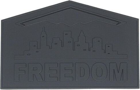 Freedom Emblem, Custom Metal Alloy B-2 Stealth Badge, Exterior Automotive Accessories, Universal Fit for Car, Truck, SUV (Red) in Saudi Arabia