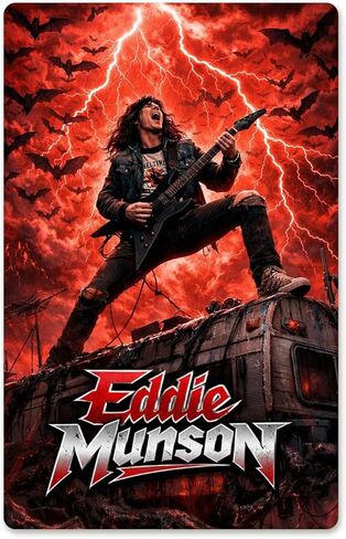 ملصق Eddie Munson Metal Things - ملصق من الفينيل لزجاجات المياه وأجهزة الكمبيوتر المحمولة والأجهزة اللوحية in Saudi Arabia