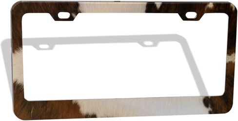 إطارات لوحة الترخيص، أغطية لوحة ترخيص متينة مع براغي، إطار علامة ألومنيوم عالمي، حامل لوحة ترخيص لطيف للنساء والرجال، ديكور إكسسوارات السيارة، جبل أخضر جميل in Kuwait