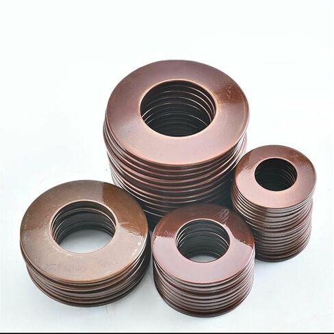 Cgshop-Compressed Spring Outer Diameter 8/10/12.5/14/16/18mm Inner Diameter 4.2-9.2mm Thickness 0.2-1mm Compression Spring Washer Good Elasticity and More Durable(10x5.2x0.25mm,50 Pieces) in Saudi Arabia