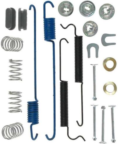 KarParts360 For Pontiac Aztek 2001 02 03 04 2005 لقمة فرامل طقم زنبركي خلفي | الينابيع الملونة | تصنيف الذهب in Saudi Arabia
