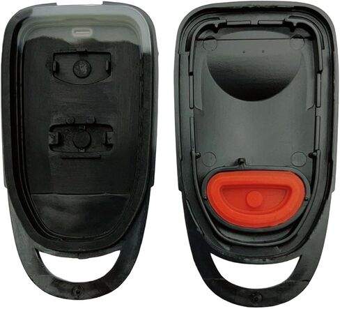 Replacement Key Fob Shell Case Fits for Hyundai Accent Elantra Sonata Tucson Kia Rio Sorento Soul Spectra Sportage Tucson Forte Optima Keyless Entry Remote Control 3 Button Pad Cover (3 Button 1 pcs) in Saudi Arabia