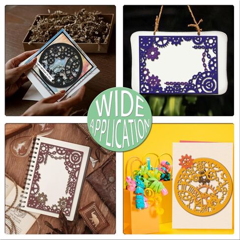 MAYJOYDIY Carousel Metal Die Cutting Ferris Wheel Balloons Clouds Carbon Steel Cutting Dies Splicing Playground Equipment Embossing Die Cutting Stencils for Scrapbooking Party DIY Paper Card Crafts in Saudi Arabia