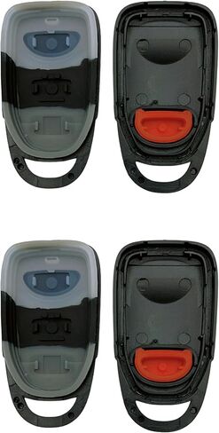 Replacement Key Fob Shell Case Fits for Hyundai Accent Elantra Sonata Tucson Kia Rio Sorento Soul Spectra Sportage Tucson Forte Optima Keyless Entry Remote Control 3 Button Pad Cover (3 Button 1 pcs) in Saudi Arabia