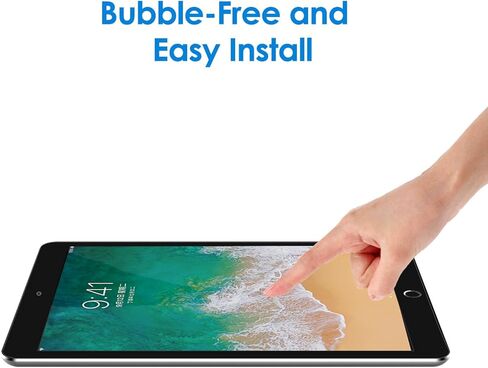JETech Screen Protector for iPad Air 5 (10.9-Inch, 2022 Model, 5th Generation), Tempered Glass Film, 2-Pack in Saudi Arabia