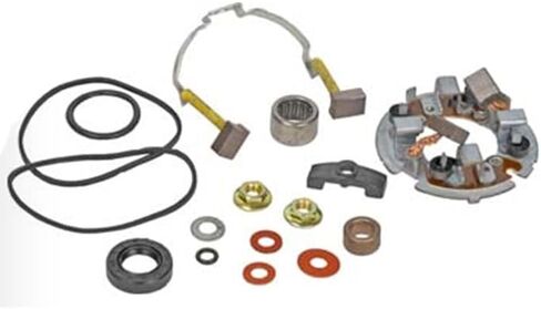 RAREELECTRICAL Rebuild Starter Kit Compatible With Polaris Utv Ranger 21163-1068 21163-1150 4Wm818900000 in Saudi Arabia