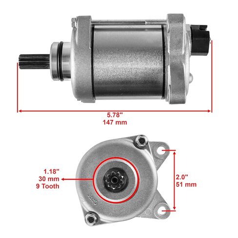 Caltric Starter Compatible with Honda 31200-HM8-B61 J&N 410-54133 41054133 Starting Motor in Saudi Arabia