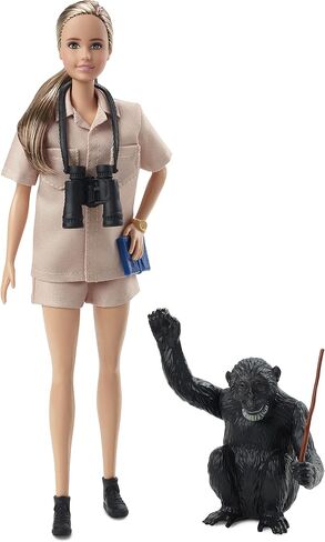 Dr. Jane Goodall Barbie Inspiring Women Doll in Saudi Arabia