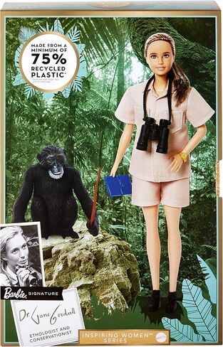 Dr. Jane Goodall Barbie Inspiring Women Doll in Saudi Arabia