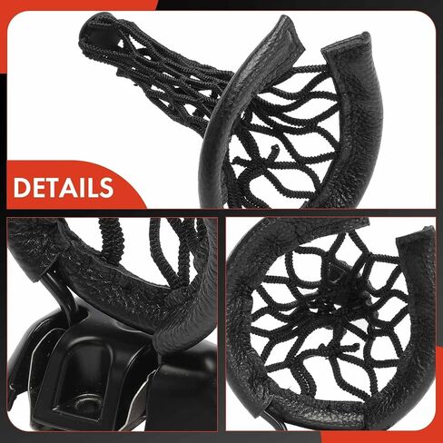 A-Premium Cup Holder Compatible with Mercedes-Benz G500 2002-2018, G55 AMG 2003-2011, G550 2009-2018, G550 4x4 2017-2018, G63 AMG 2013-2018, G65 AMG 2014-2018, Front Right Passenger Side, Black in Saudi Arabia