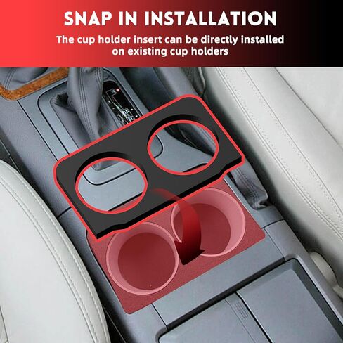 حامل أكواب لوحدة التحكم المركزية Lexus GX470 (2003-2009)، يناسب Yeti 20oz/30oz، وأكواب ستانلي وغيرها من الأكواب الزجاجية in Saudi Arabia