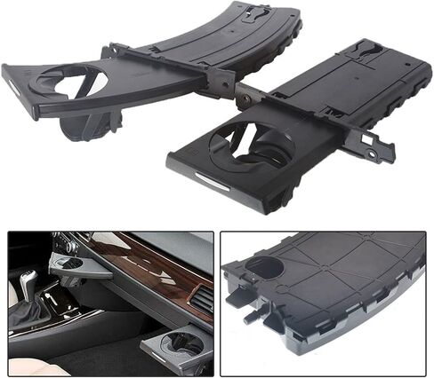 labwork Cup Holder Divers and Passenger Side Retractable Cup Holder Replacement for E90 E91 E92 E93 51459173463 51459173469 in Saudi Arabia