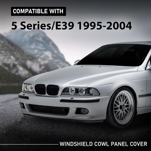 G-PLUS Windshield Cowl Panel Cover Compatible with BMW 5 Series E39 1995-2004 51718159292 in Saudi Arabia
