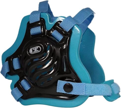 Cliff Keen F5 Light Gold and double Royal Blue Tornado 4-Strap Stock Head Gear in Saudi Arabia