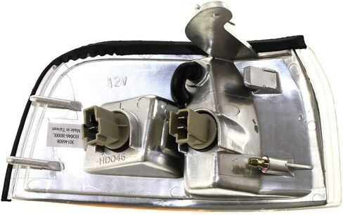 For 1990 1991 Honda Accord Pair Front Park/Signal/Side Marker Lights Driver and Passenger Side Park/marker combination HO2550110 HO2551111 - replaces 34350-SM4-A02 34300-SM4-A02 in Saudi Arabia