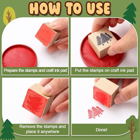 Chivertion 15 Pcs Dinosaur Rubber Stamps Set Dinosaur Shape Wooden Rubber Stamps Cute DIY Seal Set for Crafting Decor and DIY Scrapbooking Card Making Hand Book in Saudi Arabia