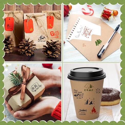 Chivertion 15 Pcs Dinosaur Rubber Stamps Set Dinosaur Shape Wooden Rubber Stamps Cute DIY Seal Set for Crafting Decor and DIY Scrapbooking Card Making Hand Book in Saudi Arabia