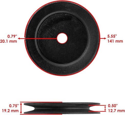 Powersports Replacement Parts for Deck Spindle & Pulley for Ferris Snapper Simplicity 84003173 1757364YP 1737835YP Mod-C33C-43183 in Saudi Arabia