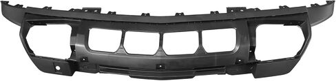 Front Bumper Cover Lower Valance, Compatible with 2022-2024 Chevrolet Silverado 1500, Direct Replacement Black Plastic Valance Panel in Saudi Arabia