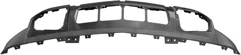 Front Bumper Cover Lower Valance, Compatible with 2022-2024 Chevrolet Silverado 1500, Direct Replacement Black Plastic Valance Panel in Saudi Arabia
