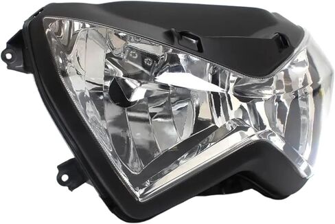 Motorcycle Headlamp Lamp Headlight Assembly Housing ABS Plastic Cover Compatible for Kawasaki Z800 Z250 Z300 2013-2016 in Saudi Arabia