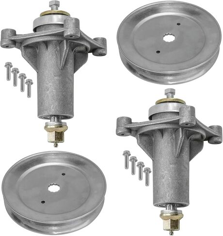 Powersports Replacement Parts for 2 Spindle Assembly Pulley for Husqvarna GTH2648 2654 T 2554 XPa XPb GTH26 K 54T Mod-C33C-42212 in Saudi Arabia