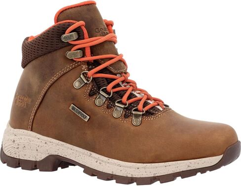 حذاء Georgia Boot Eagle Trail النسائي المقاوم للماء مقاس 7.5 (عرض) بني in Saudi Arabia