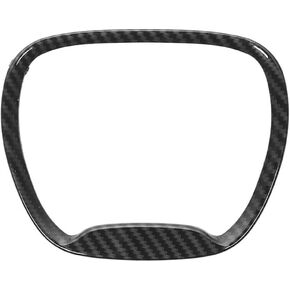 Car Steering Wheel Stickers Decoration Covers Trim Compatible With Dodge Challenger/Charger 2015 Up ABS Car Interior Accessories(Pink 2) in Saudi Arabia