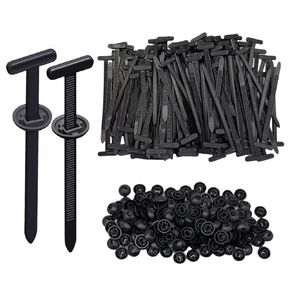 Upgraded Fender Zip Ties(in Place of Screws),Plastic Fasteners for Cars,Nylon Universal Cable Tie Buckle,Zip Tie Rivet,Snap Fit Nylon Clips,Self-Locking Fender Liner Clips.Adaptive Hole Size (50) in Kuwait