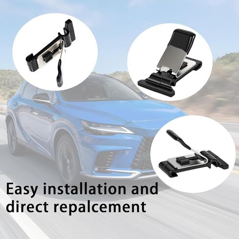 مشبك زنبركي لباب الوقود، 77360-35040، مشبك زنبركي لغطاء باب الوقود الغازي يناسب Toyota RAV4 2019-2021,03-09 4Runner,04-09 Prius,19-22 Avalon RAV4,18-22 Camry,03-22 Corolla, 11-16 طن، 08-15 × بي ﻿ in Kuwait