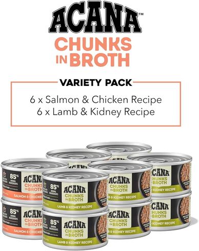 ACANA™ Chunks in Broth Lamb & Kidney Recipe Wet Food for Cats (case of 12) in Kuwait