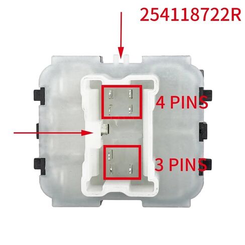 254118044R Double Power Window Control Switch Button for Trafic Clio MK IV 2013-2017 254117873R Car Accessories(254118722R 4-3P) in Saudi Arabia