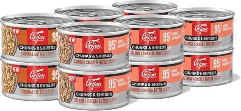 ORIJEN Chunks & Shreds Original Entrée, 3oz in Kuwait