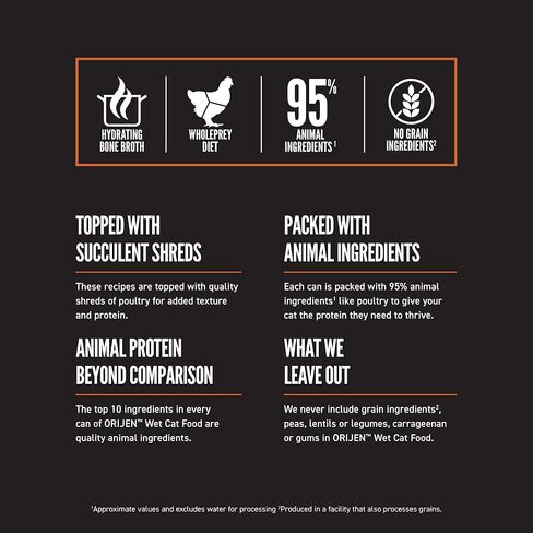 ORIJEN Chunks & Shreds Original Entrée, 3oz in Kuwait