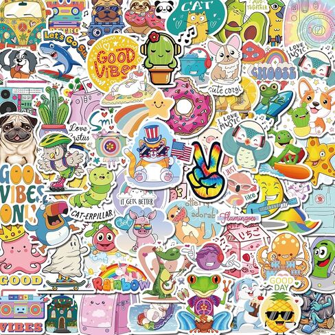 300PCS Motivational Sticker, Inspirational Words Stickers for Teens Adults Students Teacher Employees Vinyl Encouraging Positive Affirmation Stickers for Water Bottles Laptop Decals Scrapbook Journal in Kuwait