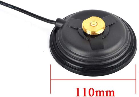 UAYESOK Mini NMO Mount Magnetic Base W/5M Low Loss Coax Cable for NMO Mobile Antennas in Kuwait