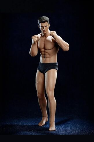 Fremego 1/12 Scale Male Action Figure,6inch Male Super-Flexible Seamless Action Figure Body Doll Collection(TM01A Normal Version) in Kuwait