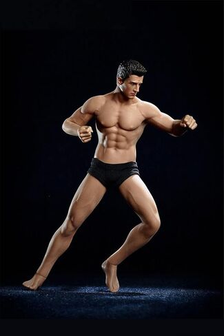 Fremego 1/12 Scale Male Action Figure,6inch Male Super-Flexible Seamless Action Figure Body Doll Collection(TM01A Normal Version) in Kuwait