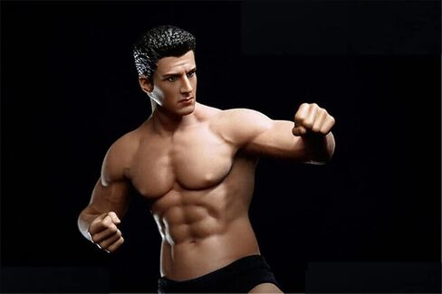 Fremego 1/12 Scale Male Action Figure,6inch Male Super-Flexible Seamless Action Figure Body Doll Collection(TM01A Normal Version) in Kuwait