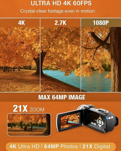 مجموعة كاميرا بفاصل زمني 4K مع غطاء مقاوم للماء IP66، 1/2.78 CMOS، صورة 32 ميجابكسل، عمر بطارية 186 يومًا، تكبير 6X، تركيز يدوي، 7 ملحقات، مثالية للمشروعات الداخلية والخارجية طويلة المدى in Saudi Arabia
