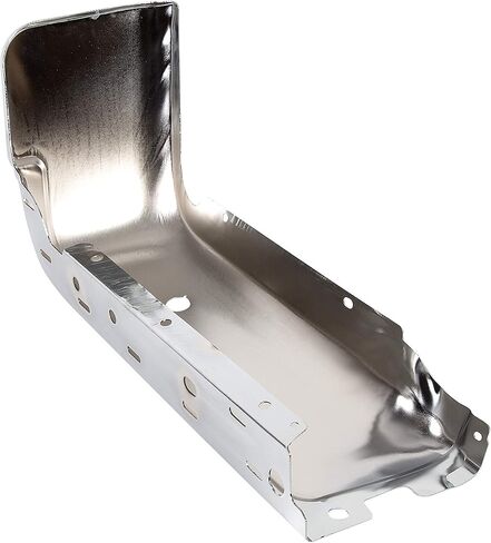 غطاء نهاية المصد الخلفي متوافق مع 2009-2014 Ford F-150 Lincoln Mark LT بديل لـ FO1102372 9L3Z17906B قضيب وجه الشاحنة من الجانب الأيسر للسائق مع فتحة مستشعر، كروم فولاذي فضي in Saudi Arabia