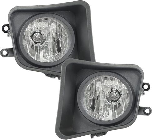 munirater Left & Right Clear Bumper Clear Fog Light w/Bulb+Wiring Harness+Switch Set Replacement for Tundra (XK50) 2014-2021 in Saudi Arabia