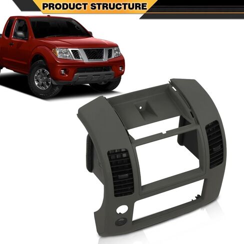 لوحة وحدة التحكم المركزية باللون الرمادي متوافقة مع Nissan Frontier 2005 2006 2007 2008 2009 2010 2011 2012 2013 2014 2015 2016 2017 2018 2019 2020 68259-ZP16D 68259ZP16D in Saudi Arabia