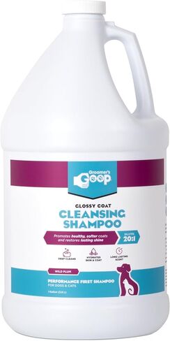 شامبو الحيوانات الأليفة Groomer's Goop Glossy Coat - زجاجة قابلة للطي سعة 16 أونصة in Kuwait