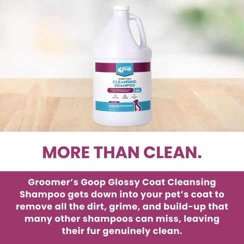 شامبو الحيوانات الأليفة Groomer's Goop Glossy Coat - زجاجة قابلة للطي سعة 16 أونصة in Kuwait